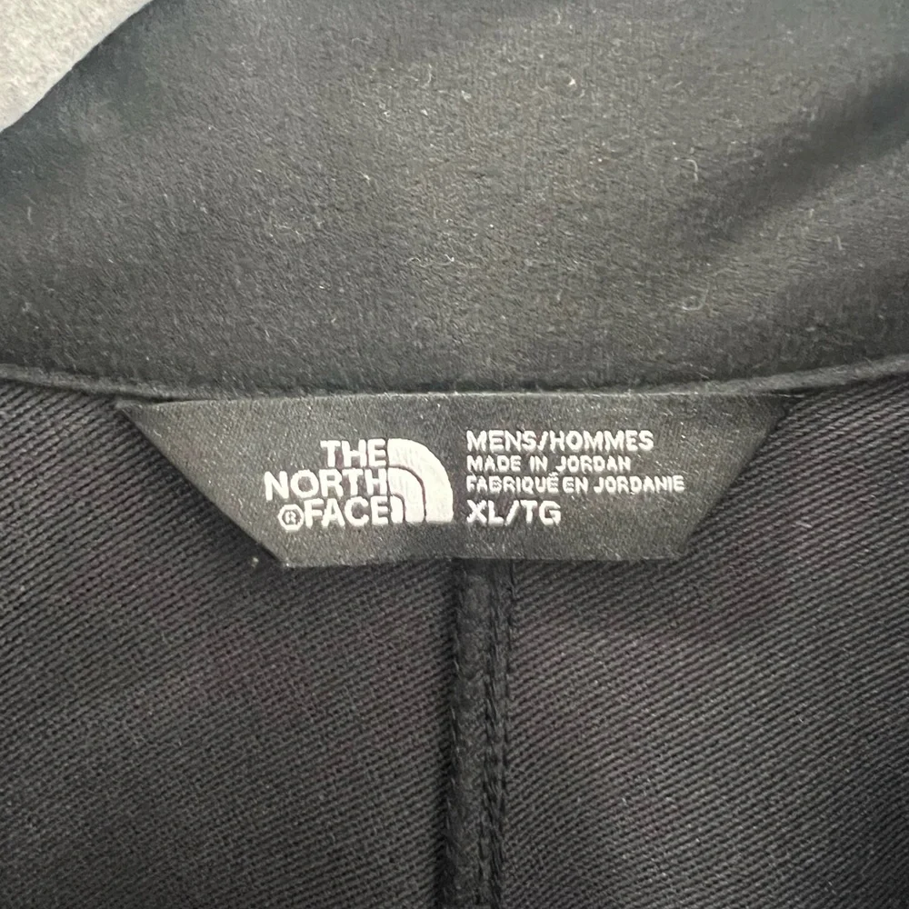 The North Face Jacket Men’s Size XL Tech Stretch Soft Shell Gray Black Wind Wall